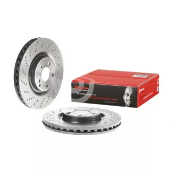Jeu de 2 disques de frein avant BREMBO 09.B855.51