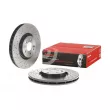 Jeu de 2 disques de frein avant BREMBO 09.B913.11 - Visuel 1