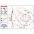 Jeu de 2 disques de frein arrière BREMBO 09.B969.11 - Visuel 2