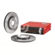 Jeu de 2 disques de frein arrière BREMBO 09.B969.11 - Visuel 1