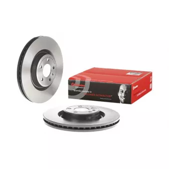 Jeu de 2 disques de frein avant BREMBO 09.B970.11