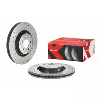 Jeu de 2 disques de frein avant BREMBO 09.B970.1X