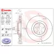 Jeu de 2 disques de frein avant BREMBO 09.B971.11 - Visuel 2
