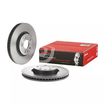 Jeu de 2 disques de frein avant BREMBO 09.B972.11