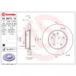 Jeu de 2 disques de frein avant BREMBO 09.B973.11 - Visuel 2