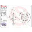 Jeu de 2 disques de frein avant BREMBO 09.C003.11 - Visuel 2