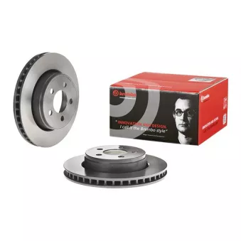 Jeu de 2 disques de frein avant BREMBO 09.C004.11