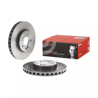 Jeu de 2 disques de frein avant BREMBO 09.C063.11