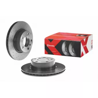 Jeu de 2 disques de frein avant BREMBO 09.C114.1X