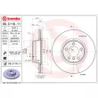 Jeu de 2 disques de frein avant BREMBO 09.C116.11 - Visuel 2