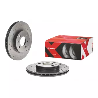 Jeu de 2 disques de frein avant BREMBO 09.C171.1X