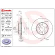 Jeu de 2 disques de frein avant BREMBO 09.C179.11 - Visuel 2