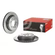 Jeu de 2 disques de frein arrière BREMBO 09.C180.11 - Visuel 1