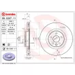 Jeu de 2 disques de frein avant BREMBO 09.C207.11 - Visuel 2