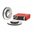Jeu de 2 disques de frein avant BREMBO 09.C207.11 - Visuel 1