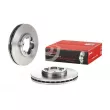 Jeu de 2 disques de frein avant BREMBO 09.C240.10 - Visuel 1