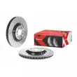 Jeu de 2 disques de frein avant BREMBO 09.C306.1X - Visuel 1