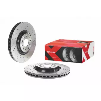Jeu de 2 disques de frein avant BREMBO 09.C306.1X