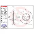 Jeu de 2 disques de frein avant BREMBO 09.C312.21 - Visuel 2
