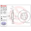 Jeu de 2 disques de frein avant BREMBO 09.C313.11 - Visuel 2