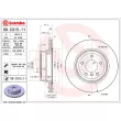 Jeu de 2 disques de frein arrière BREMBO 09.C315.11 - Visuel 2