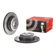 Jeu de 2 disques de frein arrière BREMBO 09.C315.11 - Visuel 1
