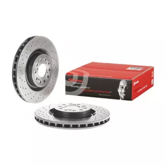 Jeu de 2 disques de frein avant BREMBO 09.C338.11