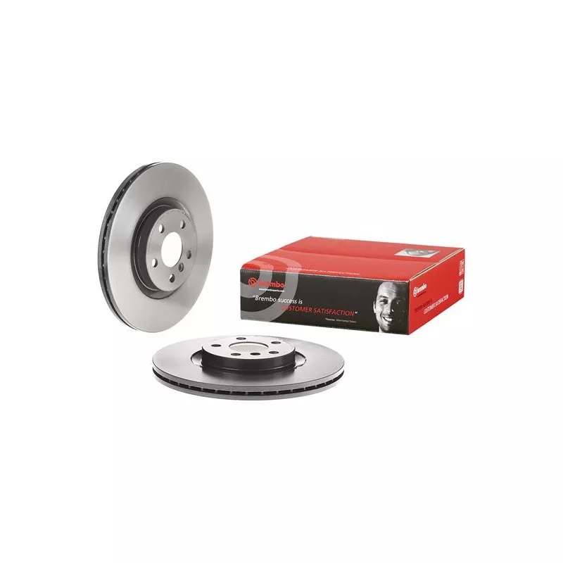 Jeu de 2 disques de frein avant BREMBO 09.C351.11