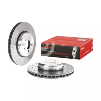 Jeu de 2 disques de frein avant BREMBO