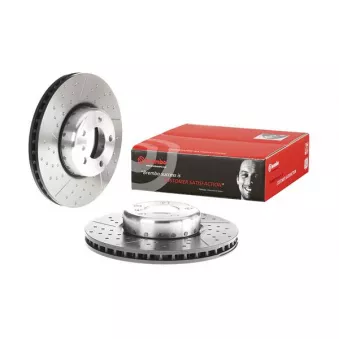 Jeu de 2 disques de frein avant BREMBO 09.C398.13