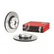 Jeu de 2 disques de frein arrière BREMBO 09.C400.13 - Visuel 1