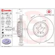 Disque de frein avant gauche BREMBO 09.C407.13 - Visuel 2