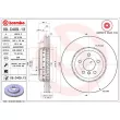 Jeu de 2 disques de frein avant BREMBO 09.C409.13 - Visuel 2
