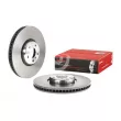 Disque de frein avant gauche BREMBO 09.C412.13 - Visuel 1