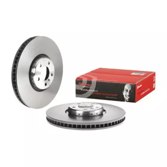 Disque de frein avant gauche BREMBO 09.C412.13