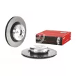 Jeu de 2 disques de frein arrière BREMBO 09.C414.13 - Visuel 1