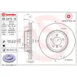 Jeu de 2 disques de frein avant BREMBO 09.C415.13 - Visuel 2