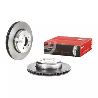 Jeu de 2 disques de frein avant BREMBO 09.C419.13