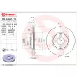 Jeu de 2 disques de frein avant BREMBO 09.C422.11 - Visuel 2