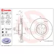 Jeu de 2 disques de frein avant BREMBO 09.C427.11 - Visuel 2
