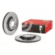 Jeu de 2 disques de frein arrière BREMBO 09.C498.21 - Visuel 1