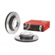 Jeu de 2 disques de frein avant BREMBO 09.C500.11 - Visuel 1