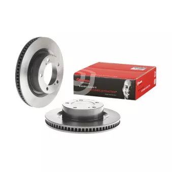 Jeu de 2 disques de frein avant BREMBO