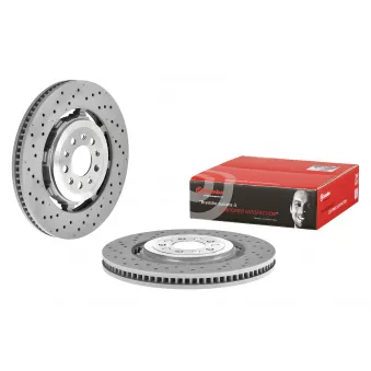 Jeu de 2 disques de frein avant BREMBO 09.C505.33
