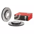 Jeu de 2 disques de frein arrière BREMBO 09.C515.11 - Visuel 1
