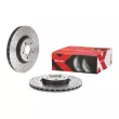 Jeu de 2 disques de frein avant BREMBO 09.C542.1X - Visuel 1