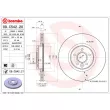 Jeu de 2 disques de frein avant BREMBO 09.C542.21 - Visuel 2