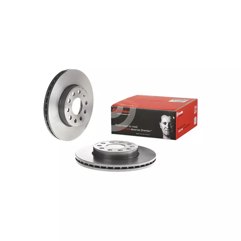 Jeu de 2 disques de frein avant BREMBO 09.C547.11