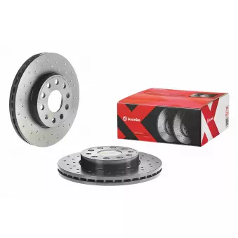Jeu de 2 disques de frein avant BREMBO 09.C547.1X