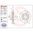Jeu de 2 disques de frein arrière BREMBO 09.C548.11 - Visuel 2